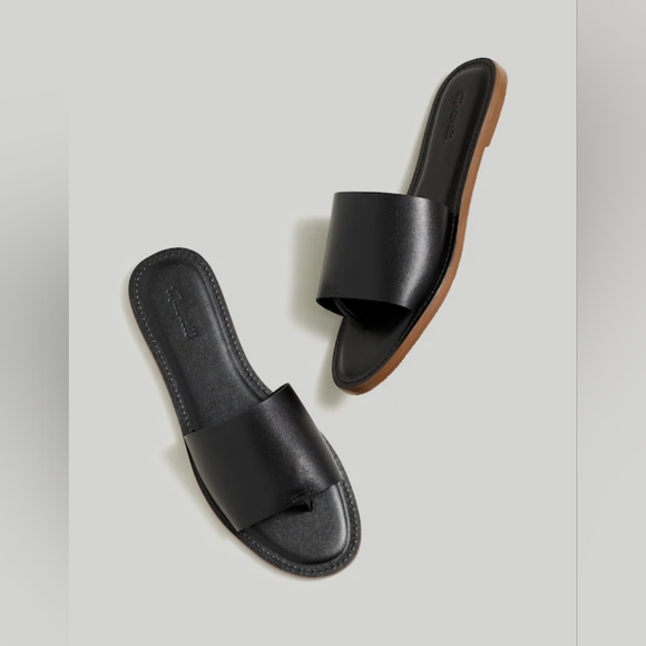 Madewell Shoes - Madewell The Boardwalk Post Slide Sandal